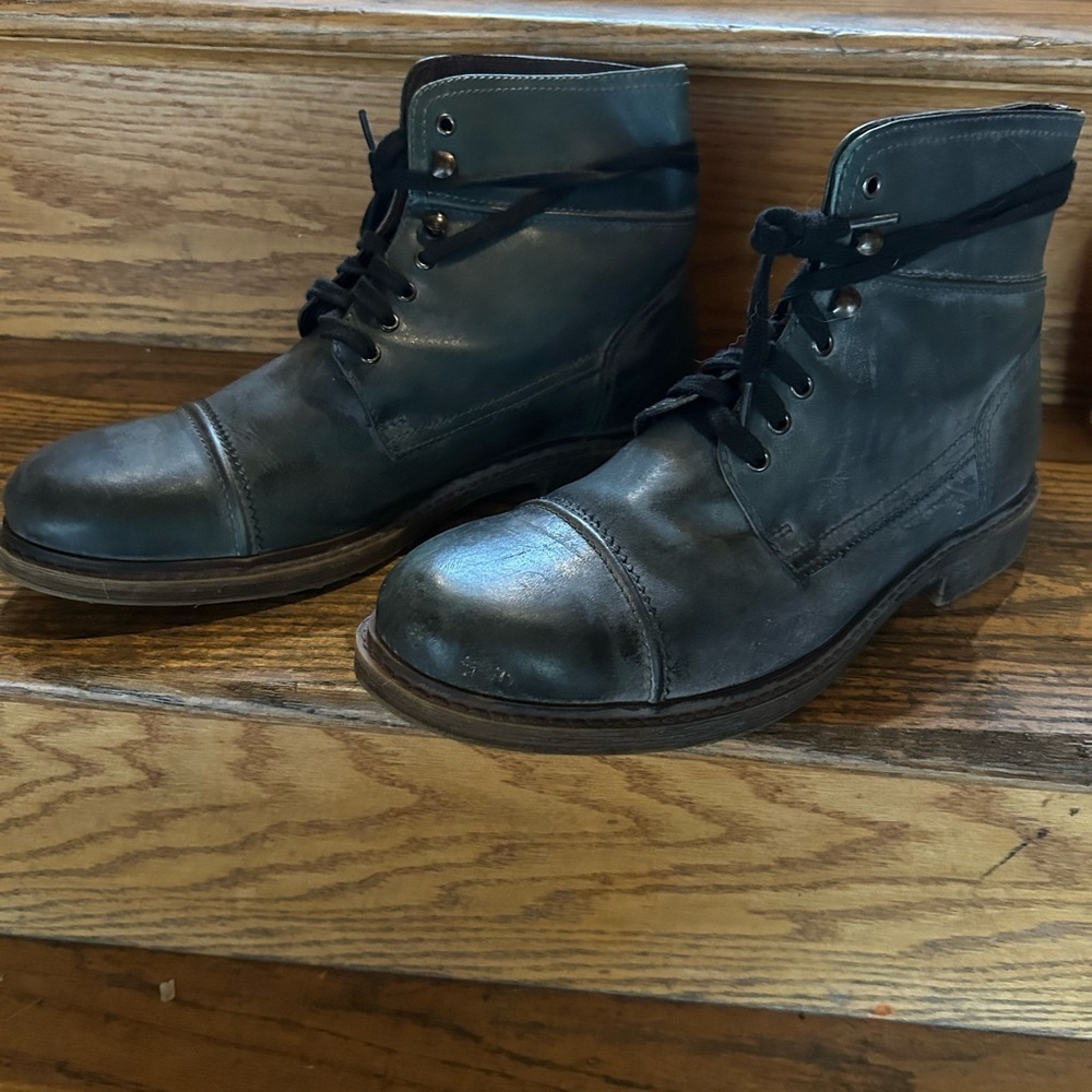 Roan Trey Granite Men's Shoes - Grey and Black - Picture 5 of 8